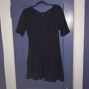 Navy lace dress!